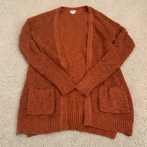 Burnt Orange Cardigan